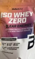 Mängden socker i Iso whey zero clear energy