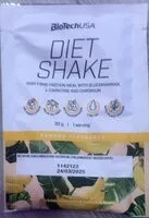 Mängden socker i Diet Shake Banane