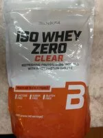 Mängden socker i ISO Whey zero clear Персиковый чай со льдом