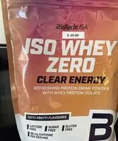 Mängden socker i ISO WHEY ZERO