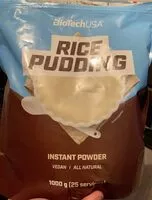 Mängden socker i Rice  Pudding