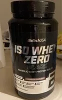 Mängden socker i Iso whey zero black chocolate