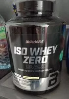 Mängden socker i ISO whey zéro