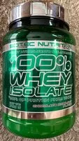 Mängden socker i 100% whey isolate