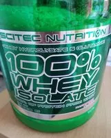 Mängden socker i 100 whey isolate