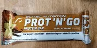 Mängden socker i PROT'N'GO Protein Bar