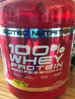 Mängden socker i 100% whey protein professionnal