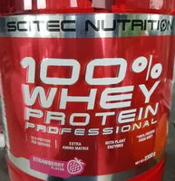 Mängden socker i 100% whey protein professional truskawkowy