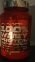 Mängden socker i 100% whey protein professionnal