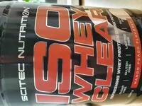 Mängden socker i ISO whey clear