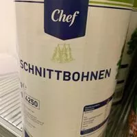 Mängden socker i Schnittbohnen