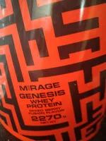 Mängden socker i mirate Génesis whey mixed Berry 2270