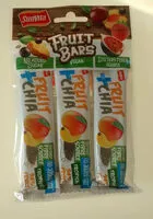 Mängden socker i Fruits bars