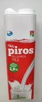 Mängden socker i Piros tej, 2,8%