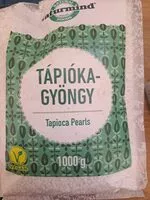 Mängden socker i Tápiókagyöngy (Tapioca Pearls)