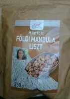 Mängden socker i Hántolt földimandula liszt