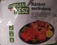 Mängden socker i Fried pork chop