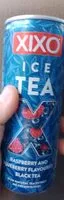 Mängden socker i XIXO raspberry & blueberry ice tea