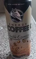 Mängden socker i Energy coffee double espresso