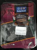 Mängden socker i Samoussas au boeuf surgelés