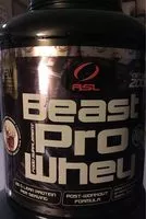 Mängden socker i Beast Pro Whey