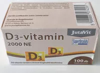 Mängden socker i D3-vitamin