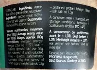 Mängden socker i Rillettes d’oie