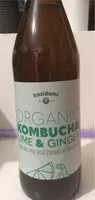 Mängden socker i Kombucha Citron Vert & Gingembre Bio