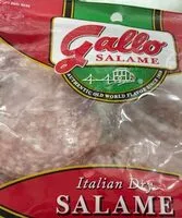 Mängden socker i Italian dry salami