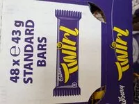 Mängden socker i Cadbury Twirl