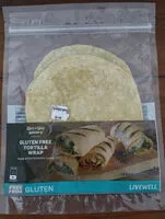 Mängden socker i Gluten free tortilla wrap