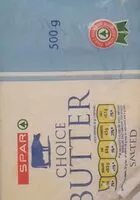 Mängden socker i Choice Butter