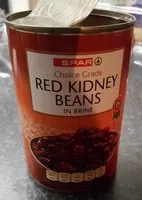 Mängden socker i Red kidney beans in Brine