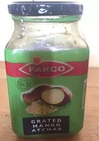 Mängden socker i Mango Atchar