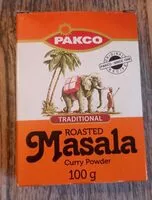 Mängden socker i Roasted Masala Curry Powder