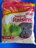 Mängden socker i Seedless Raisins