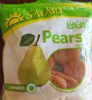 Mängden socker i Pears sundried