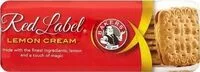 Mängden socker i Red Label Lemon Cream