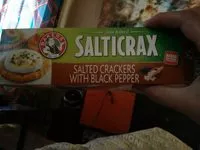 Mängden socker i Bakers Salticrax