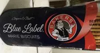 Mängden socker i Bakers Blue Label Marie Biscuits