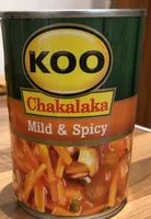 Mängden socker i Chakalaka Mild & Spicy