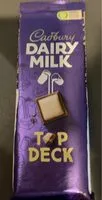 Mängden socker i Dairy milk Top Deck