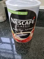 Mängden socker i nescafè classic instant coffee