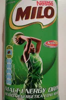 Mängden socker i Nestle Milo breakfast energy drink