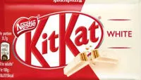 Mängden socker i NESTLE KITKAT 4 Finger White, бял шоколад