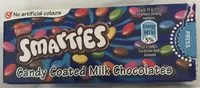 Mängden socker i Nestle Smarties Mini Box
