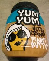 Mängden socker i Yum Yum Peanut Butter Ultra Creamy 1 x 400G (Single)