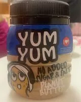 Mängden socker i peanut butter no added sugar & salt