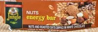 Mängden socker i Jungle Energy Bar With Nuts 1 Ea
