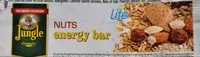 Mängden socker i Nuts Energy Bar Lite